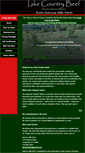 Mobile Screenshot of lakecountrybeef.com